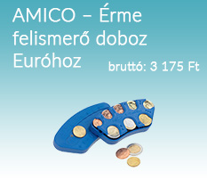 AMICO – Érme felismerő doboz Euróhoz. bruttó: 3 175 Ft